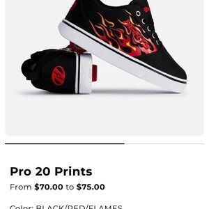 Heelys Pro 20 Prints Black and Red